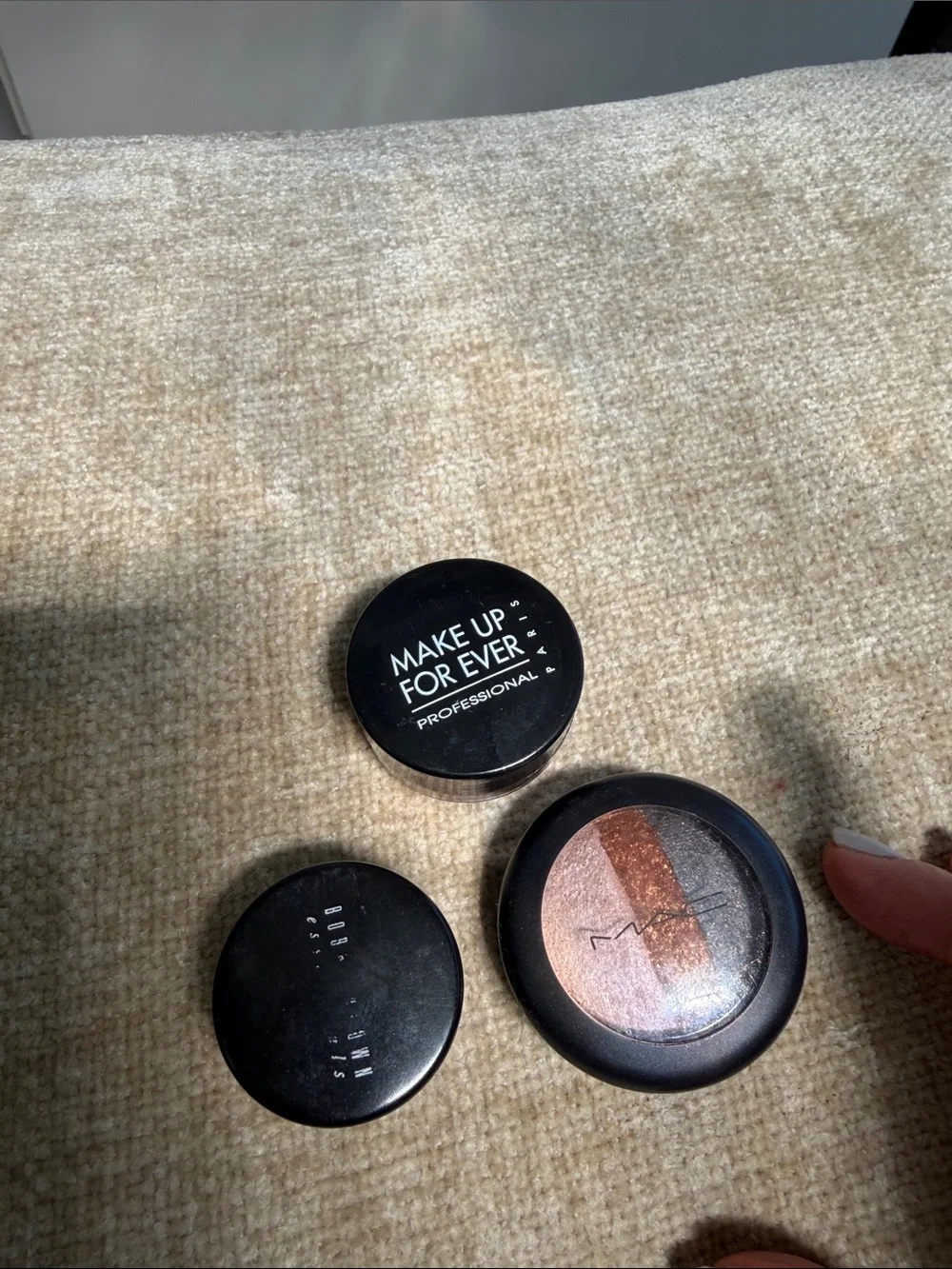 MAC Cosmetics Copper & Bronze Eyeshadows & Bobbie Brown Bronzer